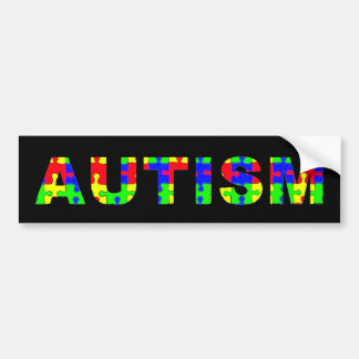 Autism-Bumpersticker Bumpersticker
