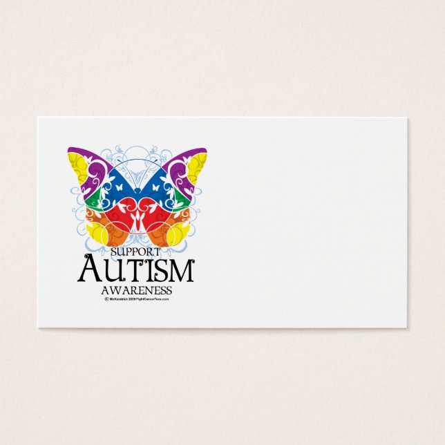 Autism Butterfly (Devant)
