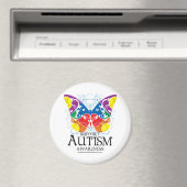 Autism Butterfly Magneet (Insitu (Vaatwasser))