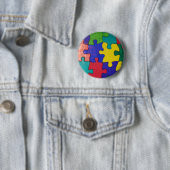 AUTISM-BUTTON RONDE BUTTON 5,7 CM (In situ)