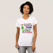 Autism COLORS HAAR EIGEN WERELDauchter T-shirt (Voorkant volledig)