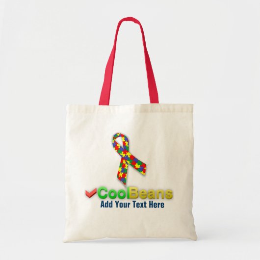 Autism Cool Beans Budget Tas (Voorkant)