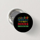 Autism Dad Gift for Father Ronde Button 3,2 Cm (Voorkant /achterkant)