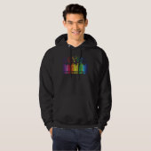 Autism dance different beat autistic effect music  hoodie (Voorkant volledig)
