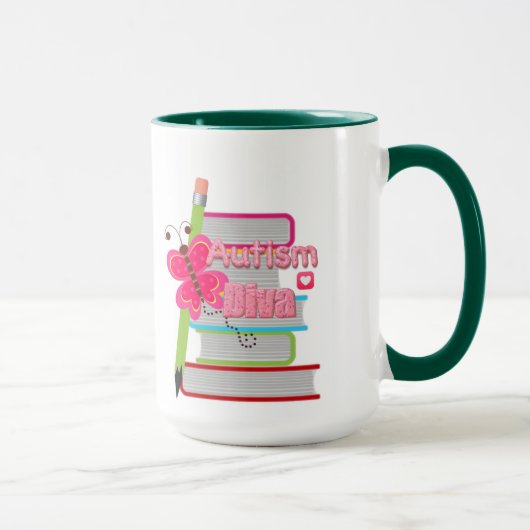 Autism Diva Mug (Droite)