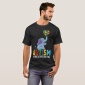 Autism Elephant Walking A Different Path For Kids T-shirt (Voorkant volledig)