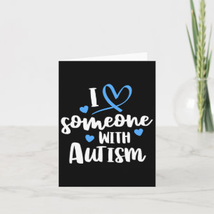 Autism Familie waar ik van hou, iemand die zich be Kaart