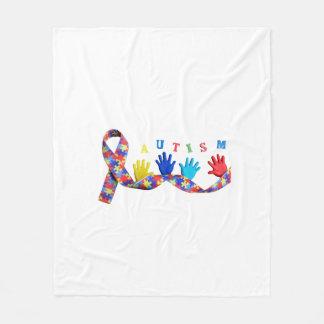 Autism Fleece Deken