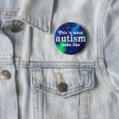 Autism  Galaxy Identity Ronde Button 5,7 Cm (In situ)