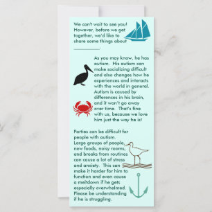 Autism haal een kaartje voor een jongen samen