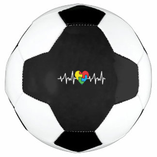 Autism Heart Beat Autism Awareness Day Voetbal