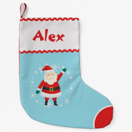 Autism Inspired - Custom Santa Christmas Stocking Kleine Kerstsok