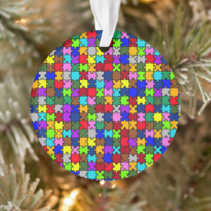 Autism jigzaag ornament