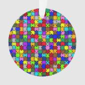 Autism jigzaag ornament (voorkant)