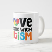 Autism Jumbo Mok (Voorkant rechts)