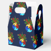 Autism Kerstmis Bauble Bedankdoosjes (Geopend)