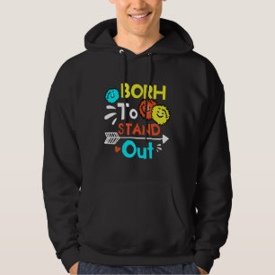 Autism Kinder Adult Autism Awareness Month Embrace Hoodie