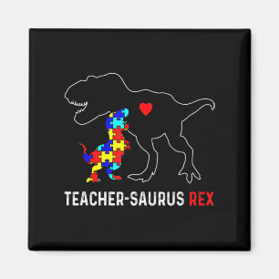 Autism leraar Dinosaur leraar leraar Rex awarenes Magneet