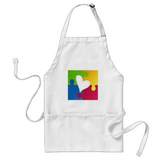 Autism Love Apron Standaard Schort