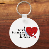 Autism Love Sleutelhanger (Voorkant)