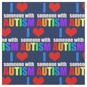 Autism Love Stof