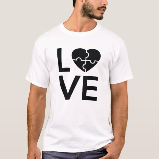 Autism Love T-shirt (Voorkant)
