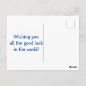 AUTISM maakt me UNIQUE Briefkaart (Achterkant)