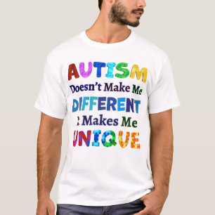 AUTISM maakt me UNIQUE T-shirt