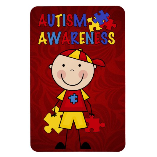 Autism Magnet Magneet (Verticaal)