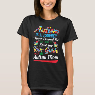 Autism Mam Autism Awareness Mam Autism is een reis T-shirt