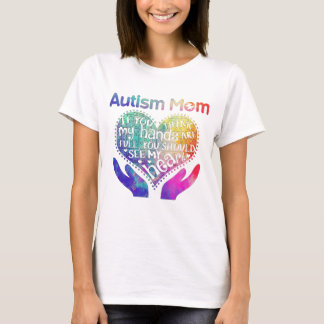 Autism mam Gift for Moederdag T-shirt