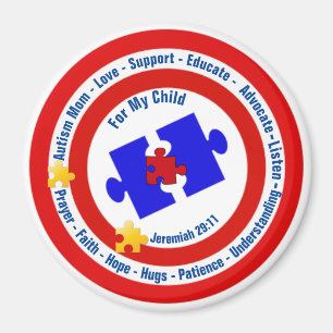 Autism mama Magnet Magneet
