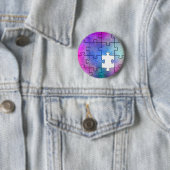 Autism Missing Piece - Pin Ronde Button 5,7 Cm (In situ)