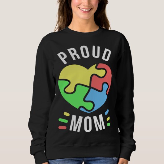 Autism Mom For Mothers Raising Awareness for Kids Trui (Voorkant)