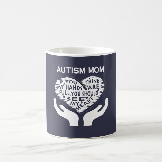 AUTISM MOM KOFFIEMOK (Center)