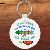 Autism Parent Sleutelhanger (Voorkant)