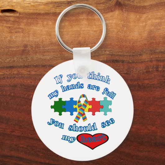 Autism Parent Sleutelhanger (Voorkant)