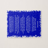 Autism Prayer Blue Legpuzzel (Horizontaal)