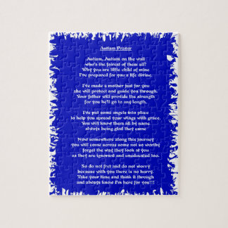 Autism Prayer Blue Legpuzzel
