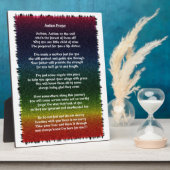 Autism Prayer Multicolored Fotoplaat (Zijkant)