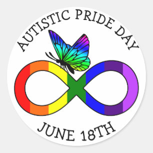 Autism Pride Day 18 juin Stickers