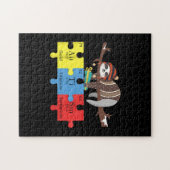 Autism Puzzle chimie Sensibilisation sur l'autisme (Horizontal)