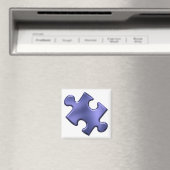 Autism Puzzle Piece Blue Magneet (Insitu (Vaatwasser))