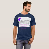 Autism Puzzle Piece for parent script  T-shirt (Voorkant volledig)
