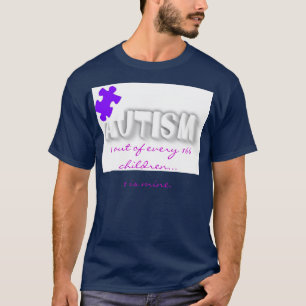 Autism Puzzle Piece for parent script  T-shirt