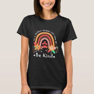 Autism Rainbow Infinity Autistic Awareness Kies T-shirt