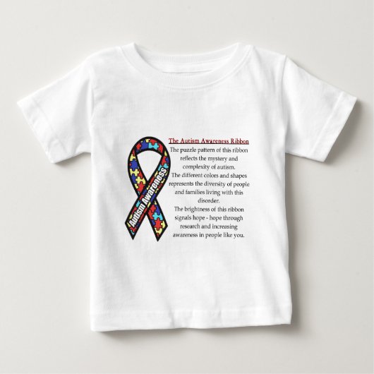 Autism Ribbon betekenis (Voorkant)