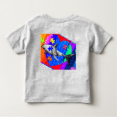 Autism Shark 2T GREY Kinder Shirts (Achterkant)
