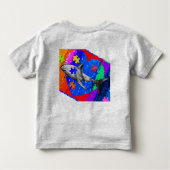 Autism Shark 4T GREY Kinder Shirts (Achterkant)
