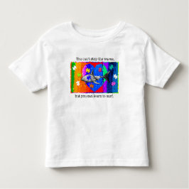 Autism Shark 4T WHITE Kinder Shirts